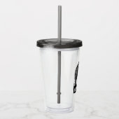 Kat Drink melk van Jug Acryl Drinkbeker (Rechts)