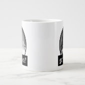 Kat Drink melk van Jug Extra Grote Beker (Voorkant)