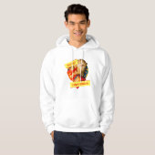 Kat Eating Cheese Puffs Hoodie (Voorkant volledig)