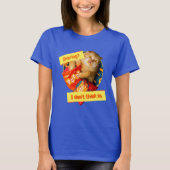 Kat Eating Cheese Puffs T-shirt (Voorkant)
