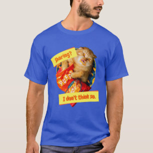 Kat Eating Cheese Puffs T-shirt