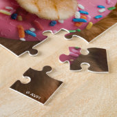 Kat Eating Donut Legpuzzel (Zijkant)