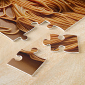 Kat Eating Spaghetti Legpuzzel (Zijkant)