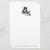  kat Een brief schrijven Briefpapier (Voorkant / Achterkant)
