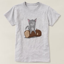 Kat een logboek - T-Shirt