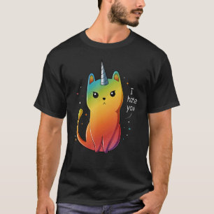Kat Eenhoorn Ik Haat Je T-shirt