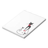Kat elegance PERSONALIZE Notitieblok (Gedraaid)