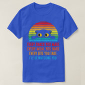 Kat elke snack die je elk vlees maakt je terug t-shirt (Design voorkant)