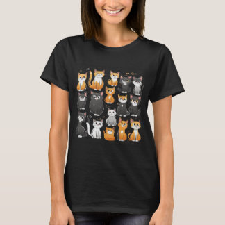 Kat emoties t-shirt