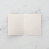 Kat en boek Verjaardag Kaart (Binnen)