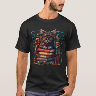 Kat  en Boekenwurm Boek  Boeken en Kat fans  2 T-shirt