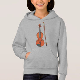 Kat en de duivel - Mijn Violin - Meisjes hoodie
