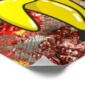 Kat en de kleuren poster (Hoek)