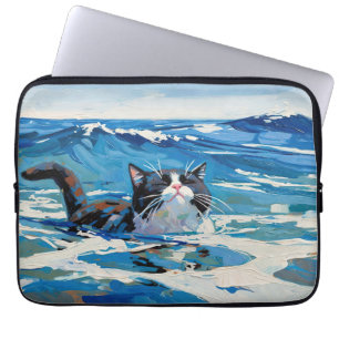 Kat En De Oceaan (#3) Laptop Sleeve