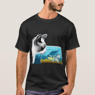Kat en engelvis t-shirt