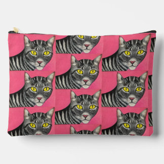 Kat En Hamster Print Knip Naai Tas