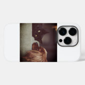 Kat en hond houden van telefoonhoesje Case-Mate iPhone case (Achterkant (horizontaal))