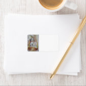 Kat en Hond Kerstmis Etiket (Insitu)