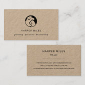 kat-en-hond-logo visitekaartje (Voorkant / Achterkant)