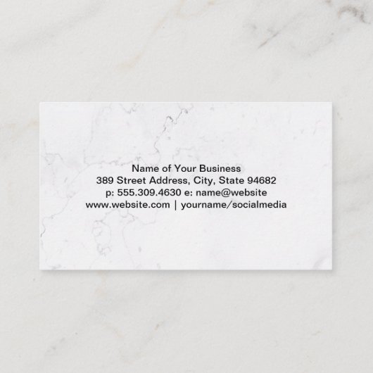 Kat en hond worden gewassen | verzorger visitekaartje (Achterkant)