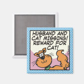 Kat en kat magneet (Voorkant / Achterkant)