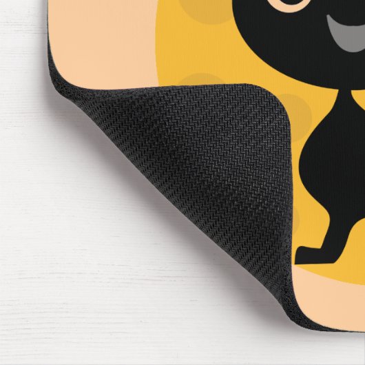 Kat en katten Halloween T-shirts en cadeautjes Muismat (Hoek)