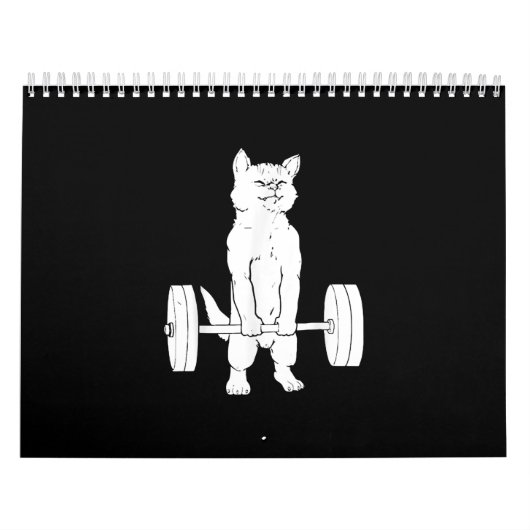 Kat- en kattengewicht kalender (Hoes)