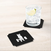 Kat- en kattengewicht kartonnen onderzetters (Insitu)