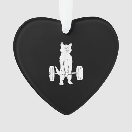 Kat- en kattengewicht ornament (voorkant)