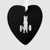 Kat- en kattengewicht ornament (voorkant)