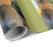 Kat en kerstboom cadeaupapier (Rol Hoek)