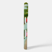 kat en kerstboom Case-Mate iPhone case (Achterkant / Rechts)