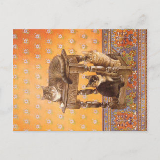 KAT- EN KITTEN-BEWUSTING  BRIEFKAART