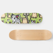 Kat en Kitten Skateboard (Horizontaal)