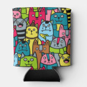 Kat en kittens blikjeskoeler (Achterkant)