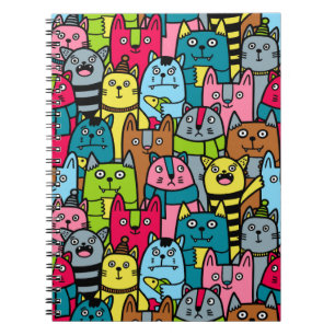 Kat en kittens notitieboek