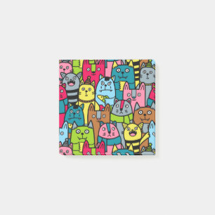 Kat en kittens post-it® notes