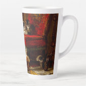 Kat en Kittens spelen met voorzitter Latte Mok (Rechts)