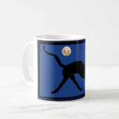 kat en maan koffiemok (Voorkant links)