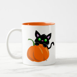 Kat en Mok van pompoen