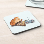 Kat en muis die Onderzetter afspelen (Linkerzijde)