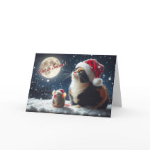 Kat en muis kijken naar de Kaart van de sneeuwkers