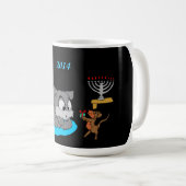 Kat en muis- koffiemok (Voorkant rechts)