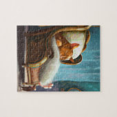 Kat en muis legpuzzel (Horizontaal)