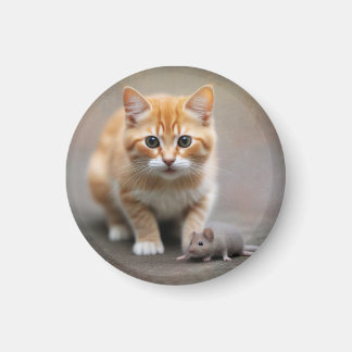 Kat en Muis Magneet