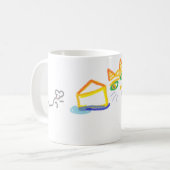 Kat-en-Muis Mok (Voorkant links)