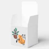 Kat en plant bedankdoosjes (Geopend)
