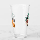 Kat en plant glas (Links)