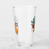 Kat en plant glas (Rechts)