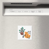 Kat en plant magneet (Insitu (Vaatwasser))